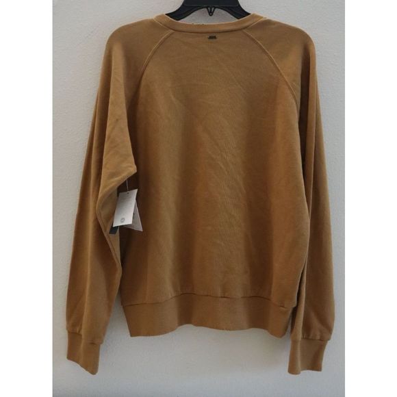 O'Neill FA2410008 Women's Sz M Brown Seaspray Cotton Graphic Pullover Sweatshirt - Picture 2 of 8